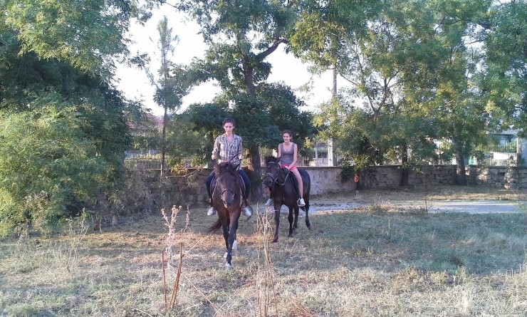 Horse riding