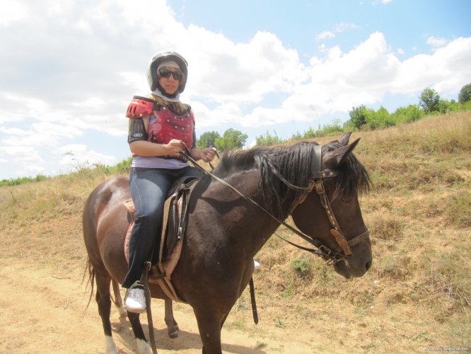 Horse riding