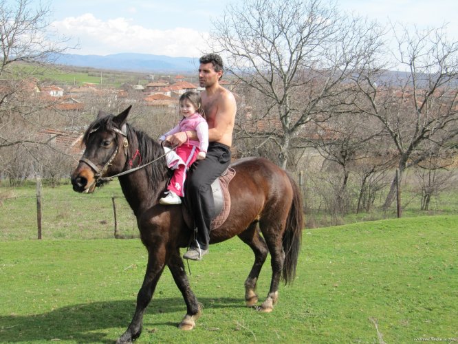 Horse riding