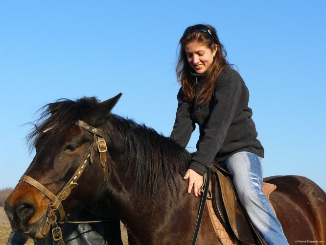 Horse riding