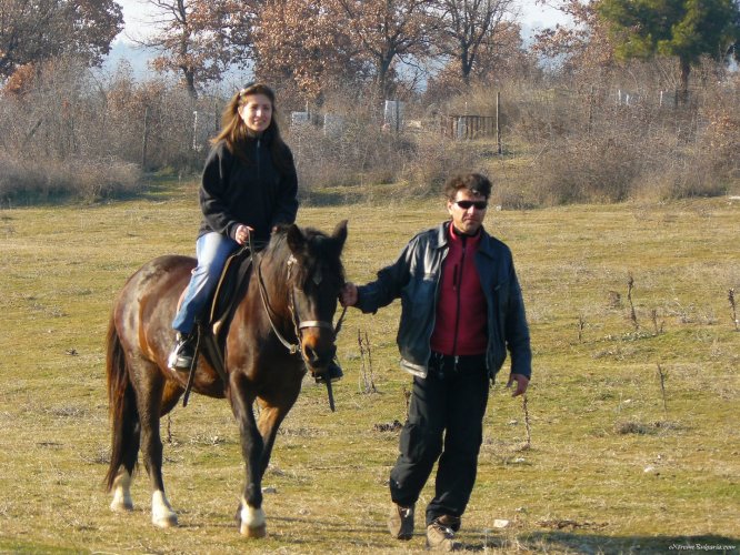 Horse riding